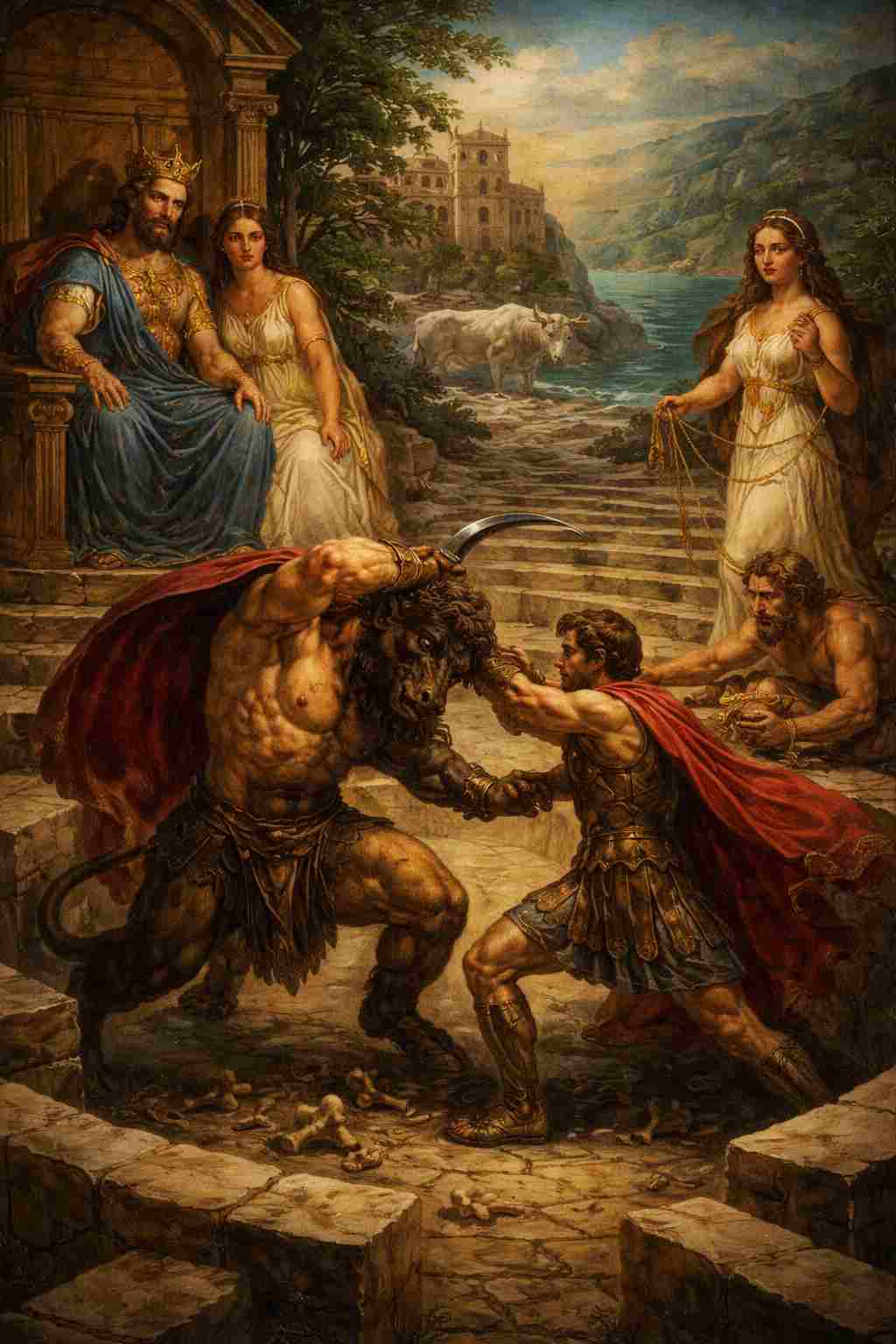 Mito di Minosse e il Minotauro: origine, labirinto e significato